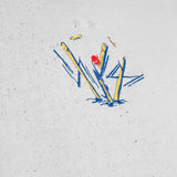 Stone wash Spray T-shirt