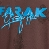 Farak Ek Safar Brown T-Shirt