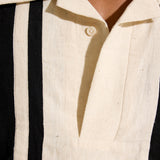 Stripe Black Polo Shirt