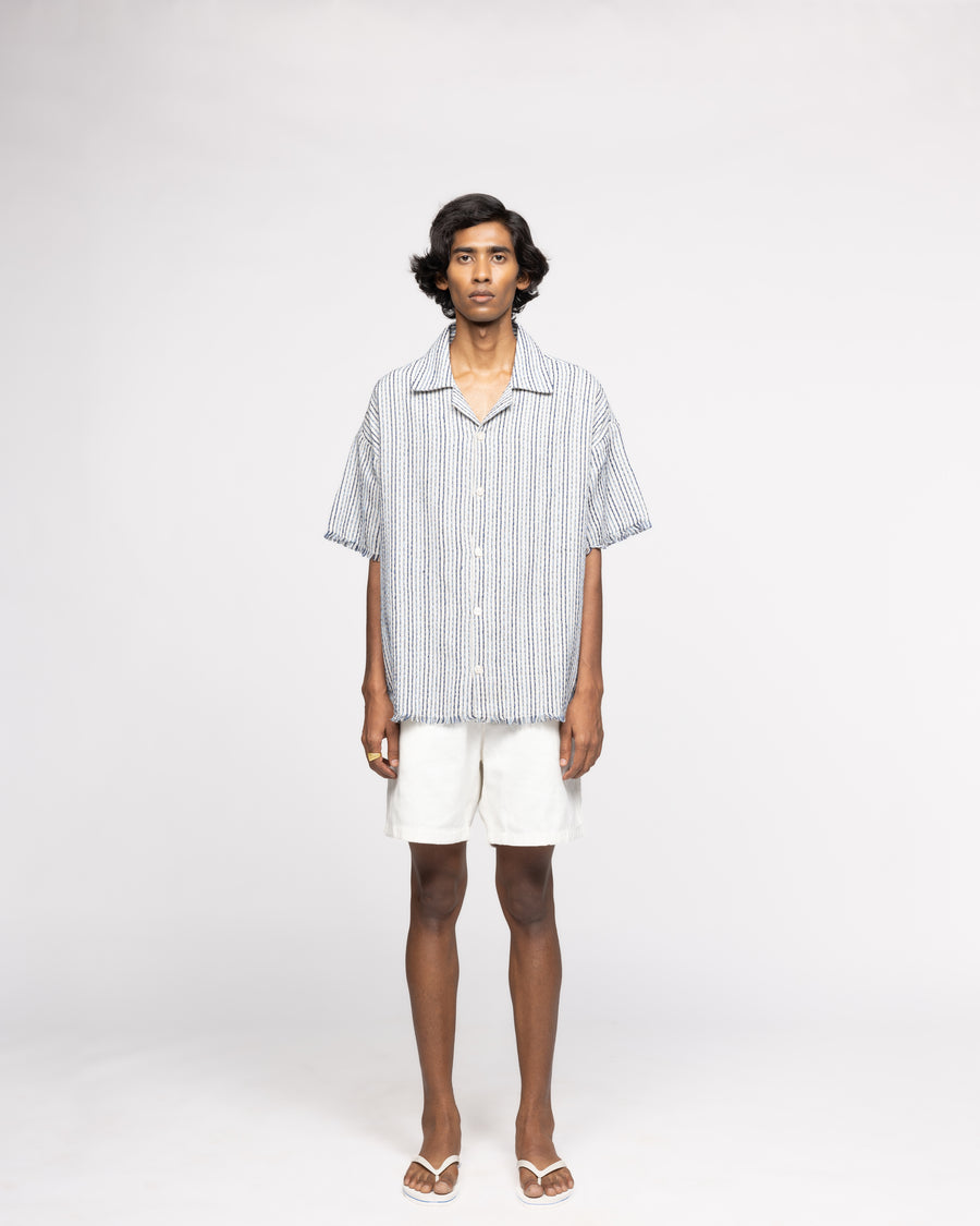 Striped Kantha - Shirt