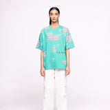 'Subtext' Block Printed - Tshirt