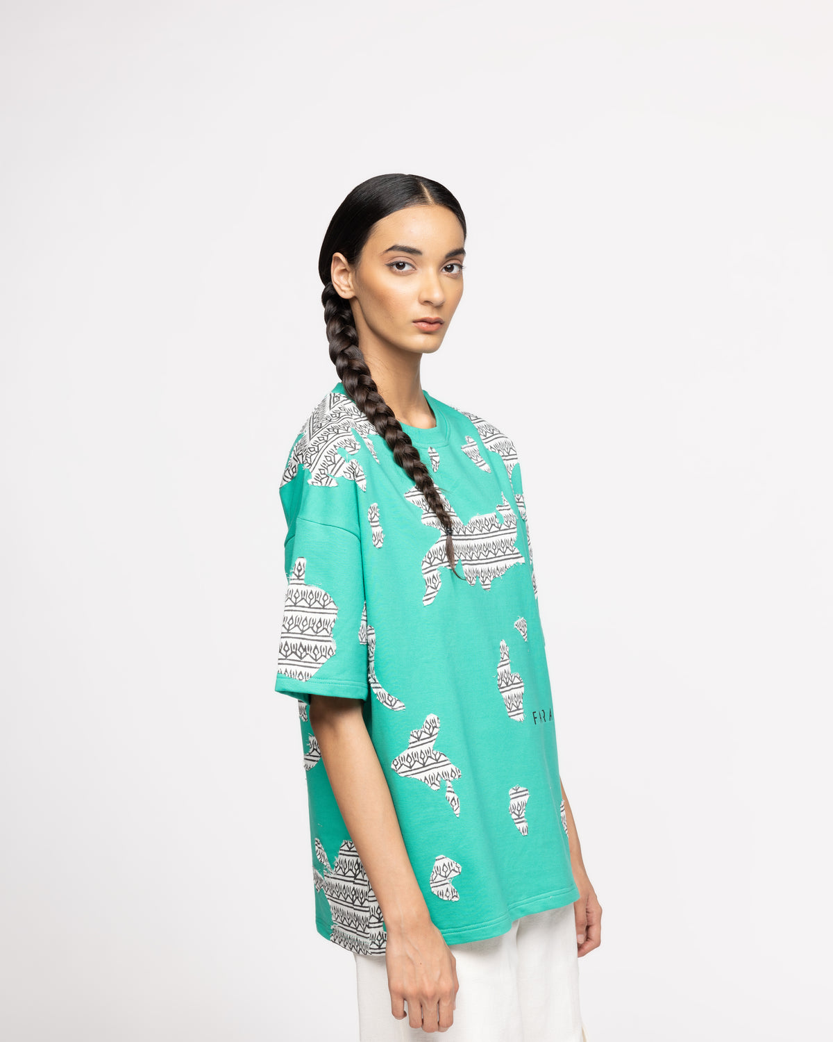 Subtext' Block Printed - Tshirt