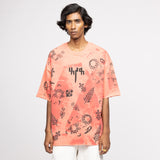 Coral Block Printed - Tshirt