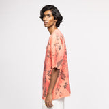 Coral Block Printed - Tshirt