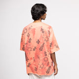 Coral Block Printed - Tshirt