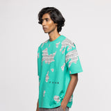 'Subtext' Block Printed - Tshirt