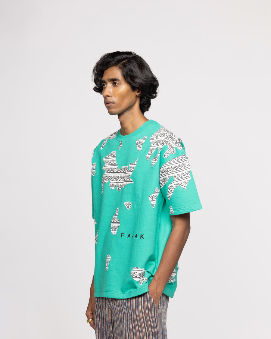 Subtext' Block Printed - Tshirt