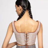 Upcycled Indigo Handmade - Corset