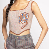 Upcycled Indigo Handmade - Corset