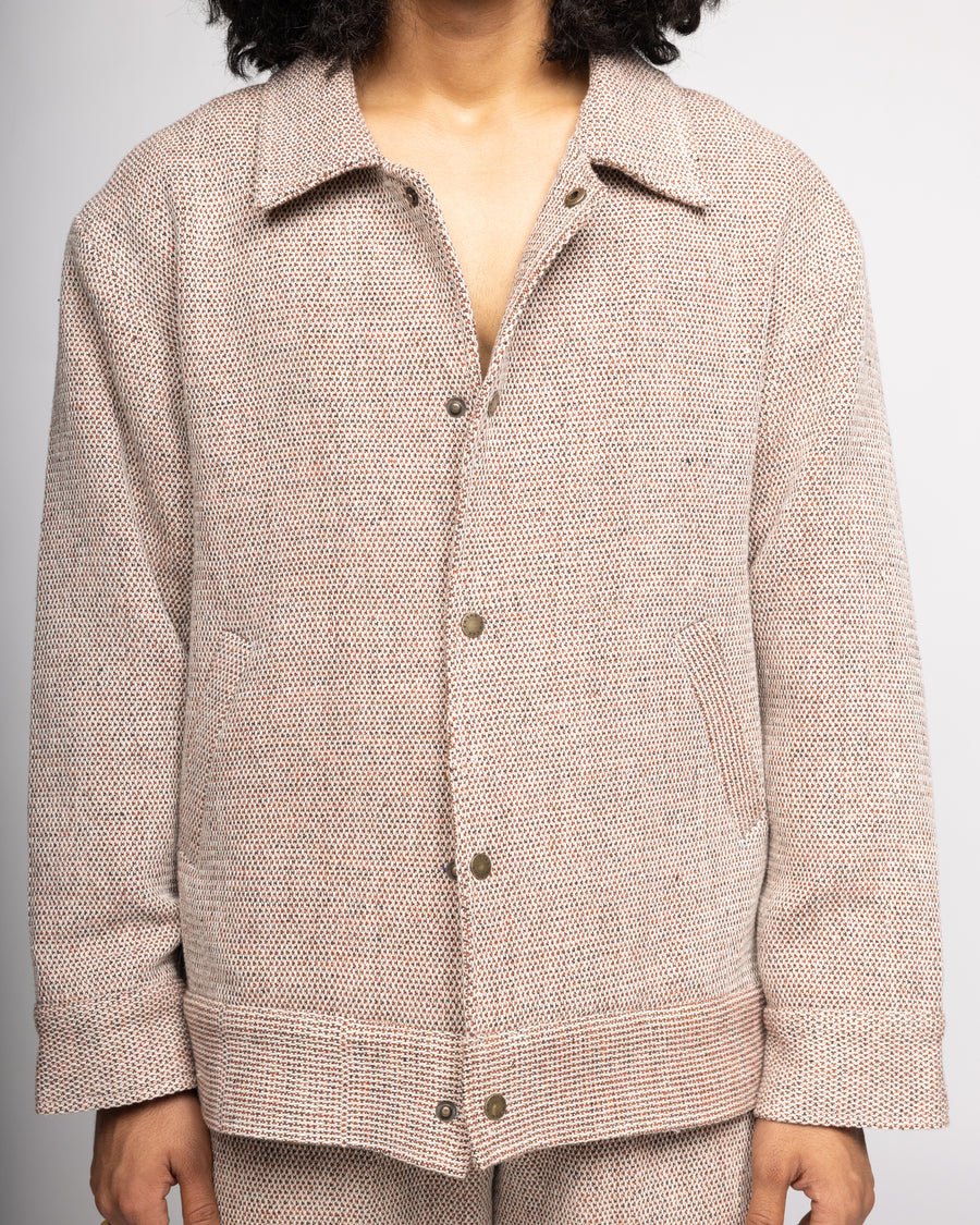 Organic Yarn Dyed Handwoven - Jacket