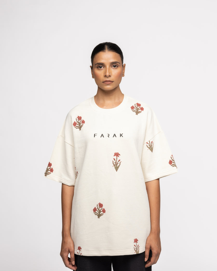 Sanganeri Block Print - Tshirt