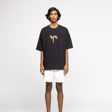 'Taaza Khabar' - Tshirt Black