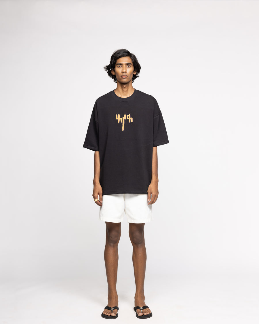 Taaza Khabar' - Tshirt Black