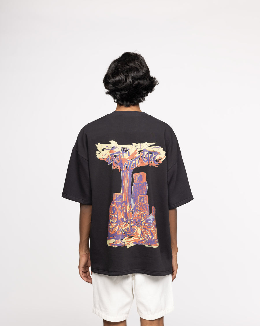 Taaza Khabar' - Tshirt Black