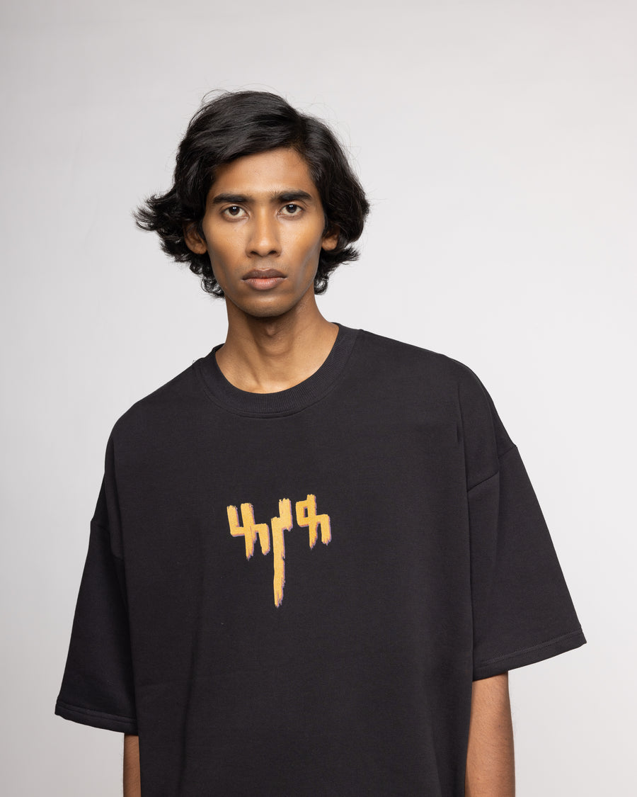 Taaza Khabar' - Tshirt Black
