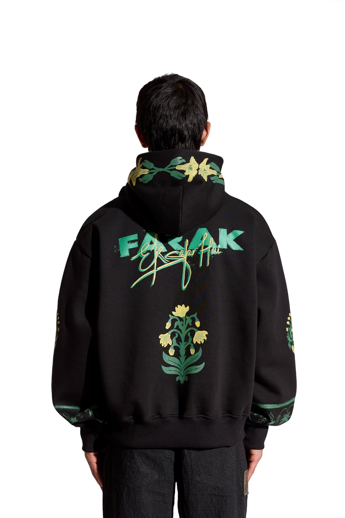 Farak Ek Safar Black Hoodie