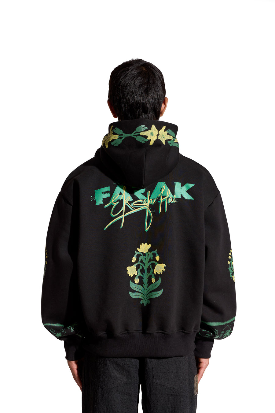 Farak Ek Safar Black Hoodie