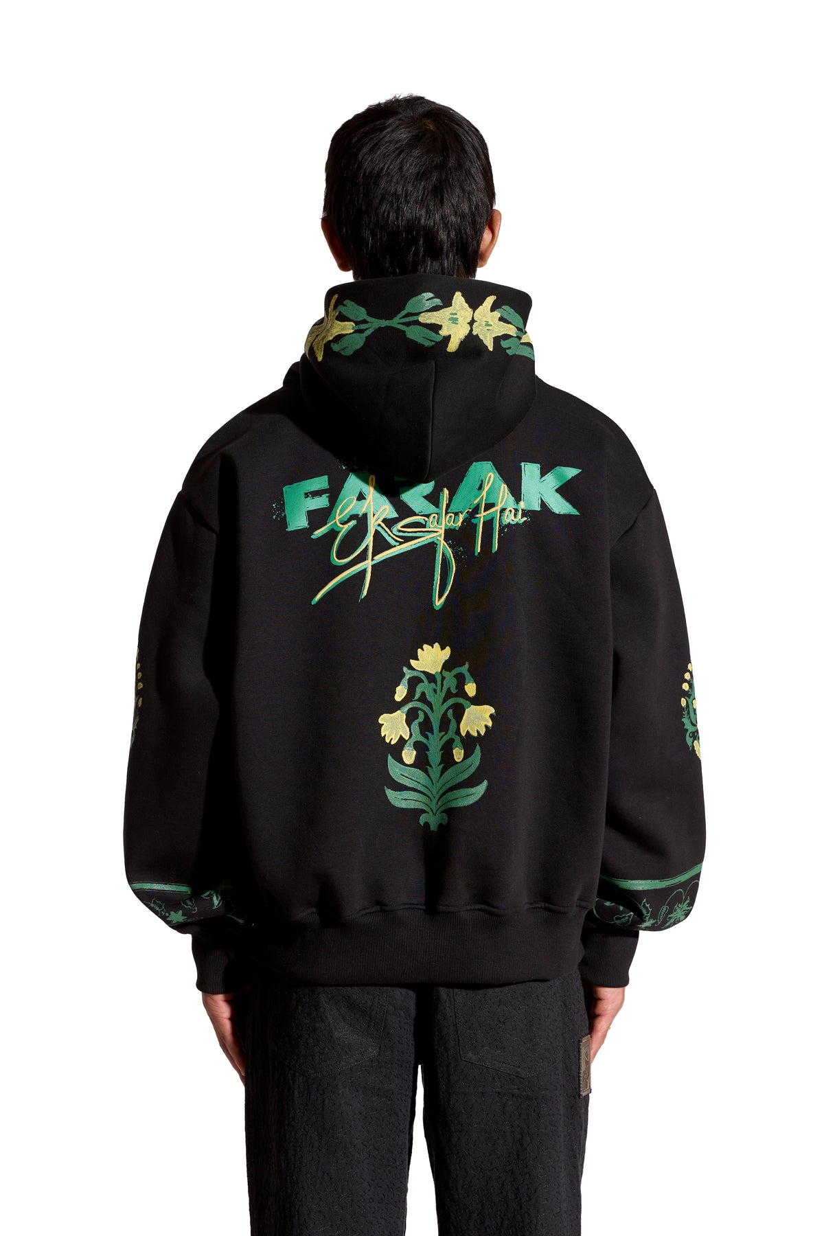 Farak Ek Safar Black Hoodie