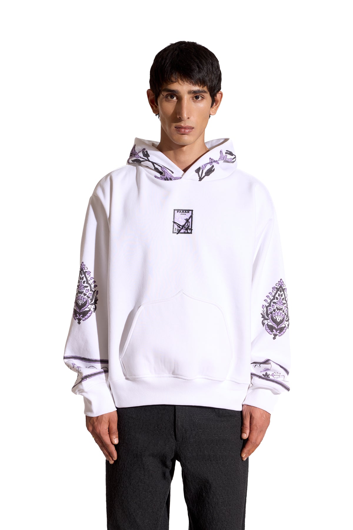Farak Ek Safar White Hoodie