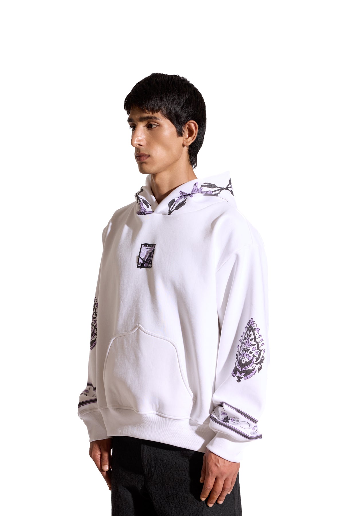 Farak Ek Safar White Hoodie
