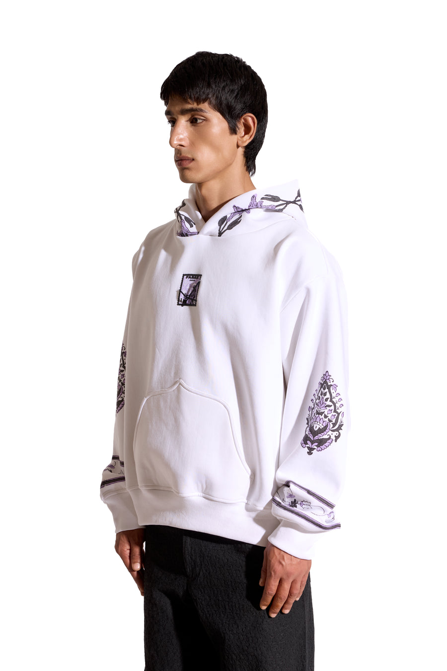 Farak Ek Safar White Hoodie