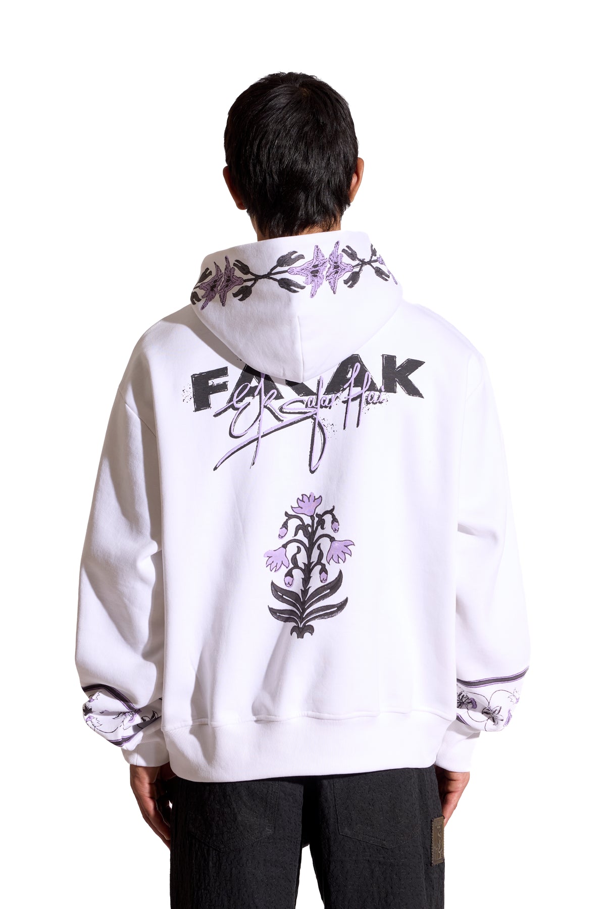 Farak Ek Safar White Hoodie