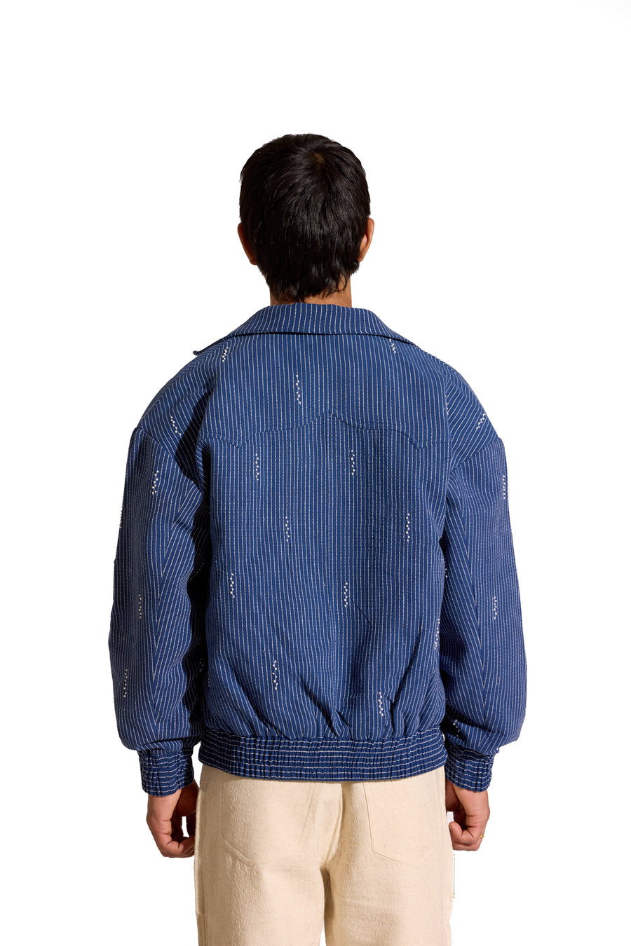 Kantha Stripe Jacket