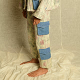 Handwoven Warp-Printed - Pants