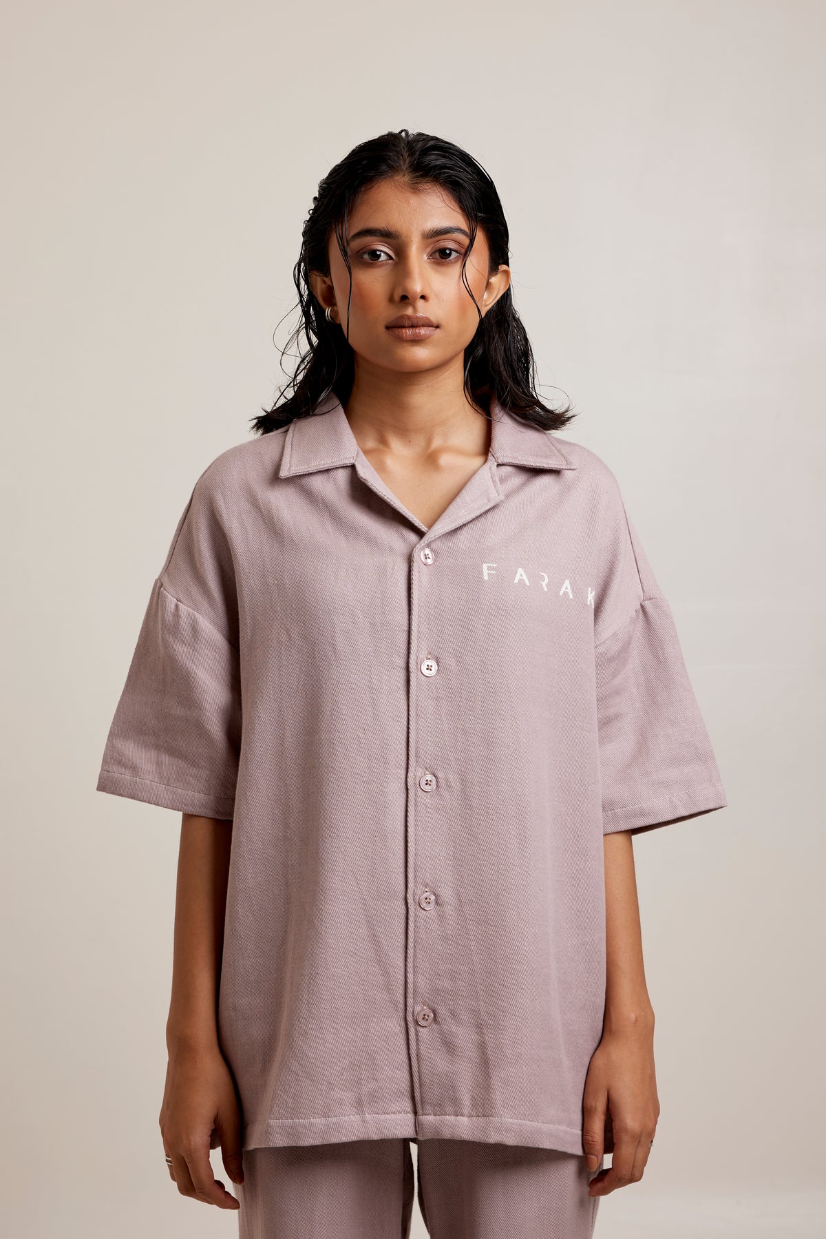 Mauve Handwoven - Shirt