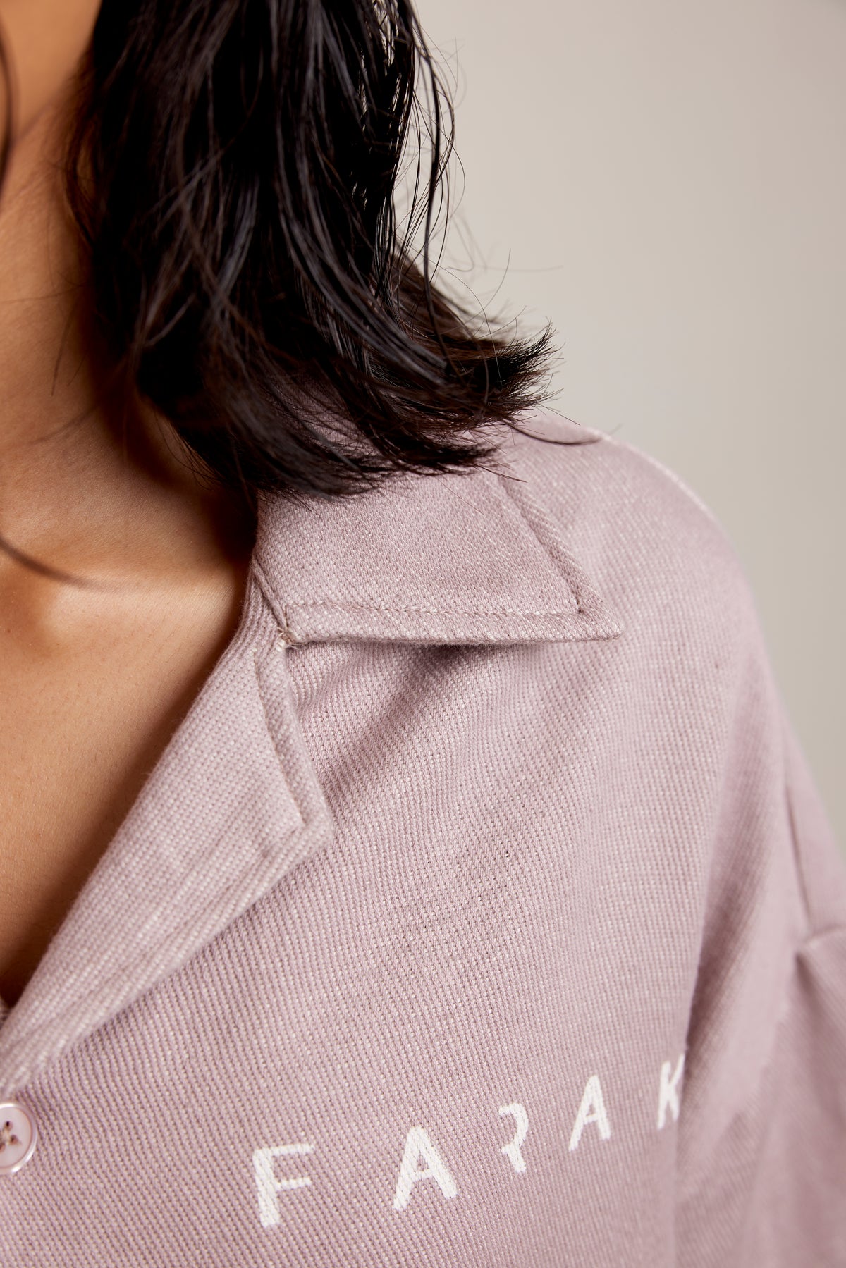 Mauve Handwoven - Shirt