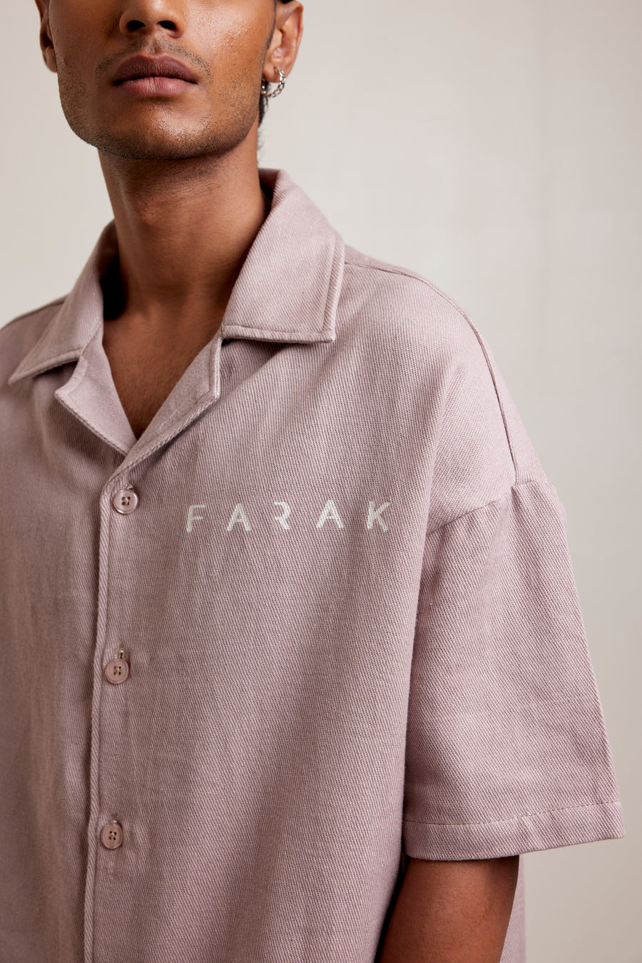 Mauve Handwoven - Shirt