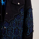 Black Khadi Handwoven - Jacket 2.0