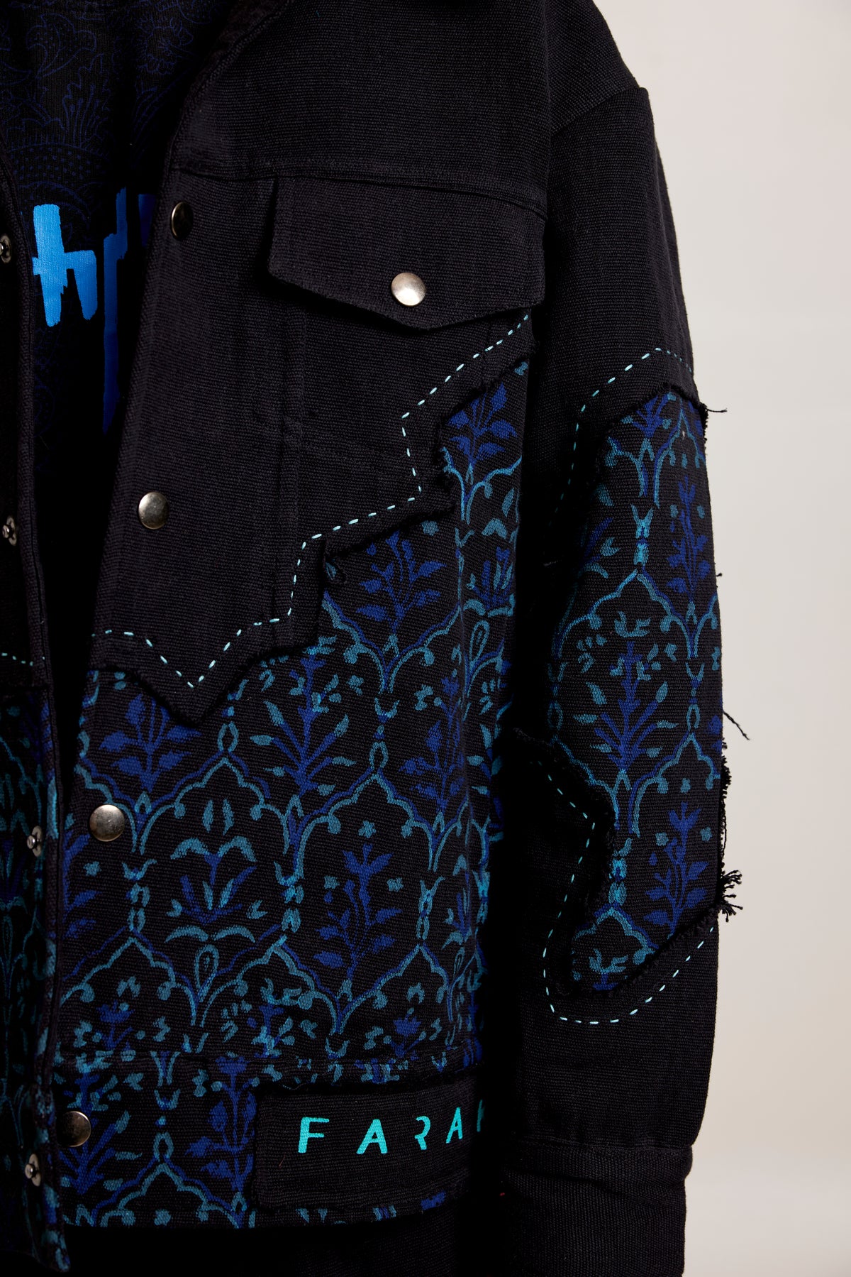Black Khadi Handwoven - Jacket 2.0