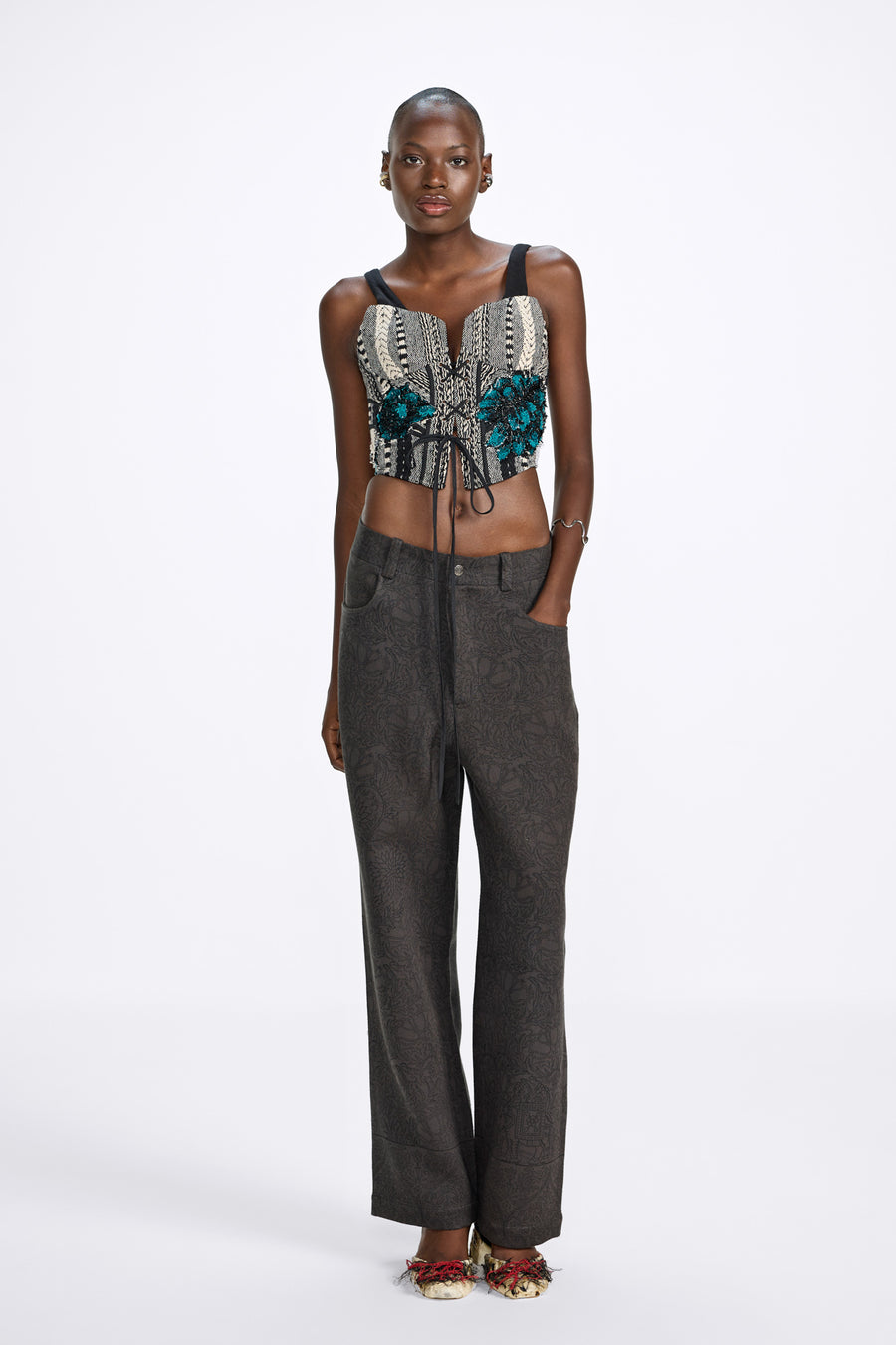 Jacquard Handmade Corset