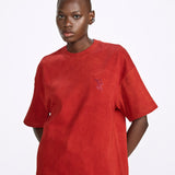Basics Red Bagru T-shirt