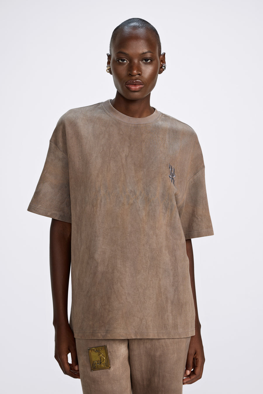 Basics Grey Bagru T-shirt