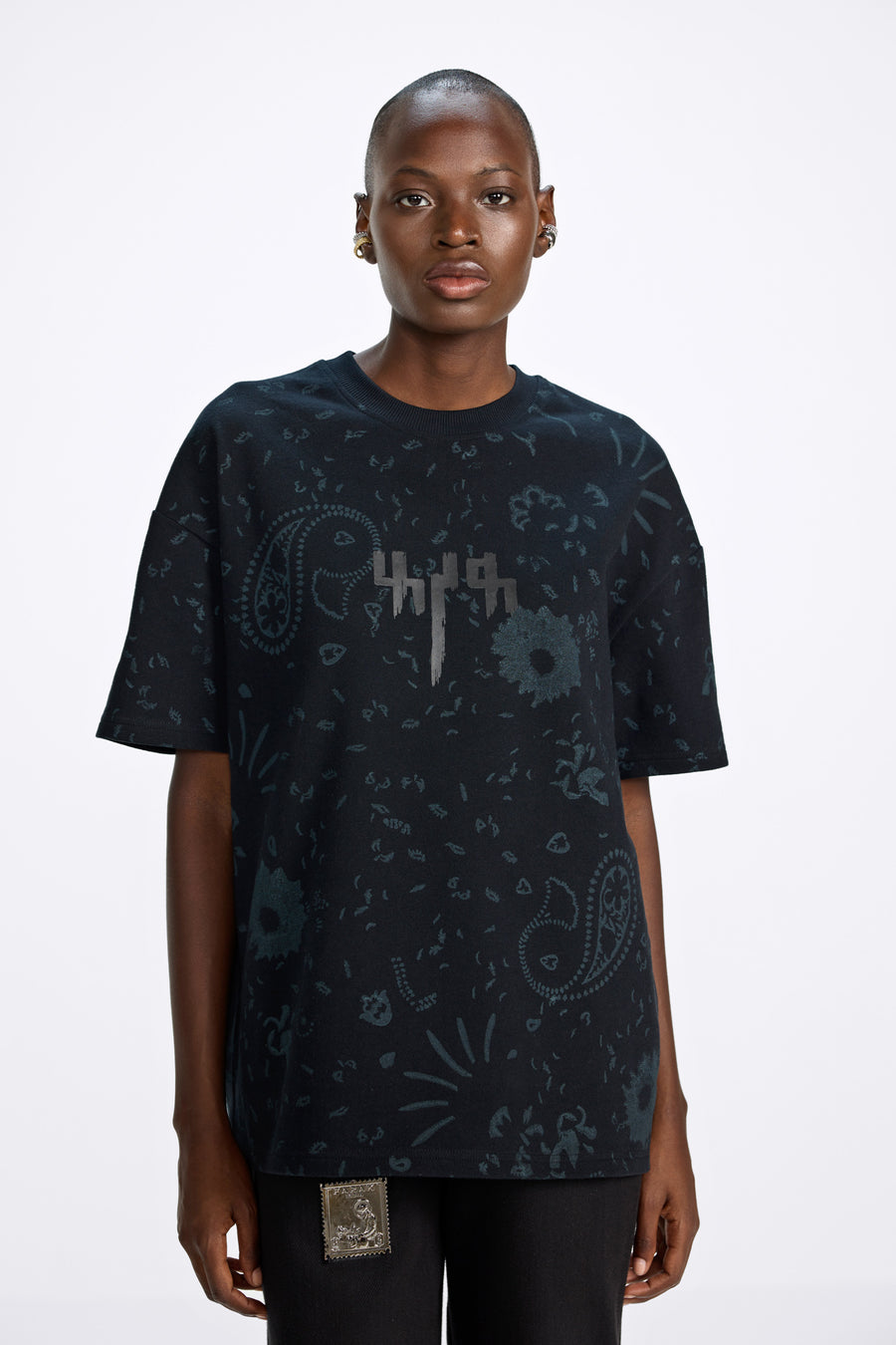 Basics Block-printed T-shirt