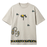 "Sage Green" Blockprint T-shirt