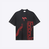 "By My Side" Block Print - Tshirt