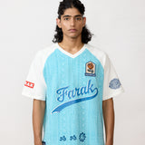 'FARAK Sports Club' Blockprinted T-shirt