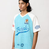 'FARAK Sports Club' Blockprinted T-shirt