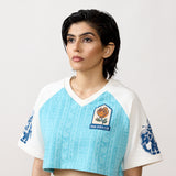 'FARAK Sports Club' Blockprint Women's T-Shirt