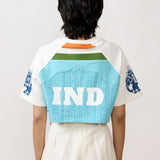 'FARAK Sports Club' Blockprint Women's T-Shirt