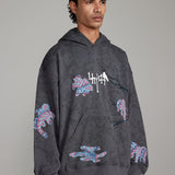 “Persistence of Time” Block Print-Hoodie