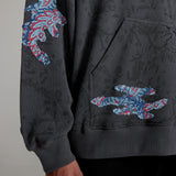 “Persistence of Time” Block Print-Hoodie