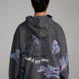 “Persistence of Time” Block Print-Hoodie