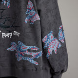 “Persistence of Time” Block Print-Hoodie