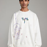 “Shama- Parvana” Embroidered Sweatshirt