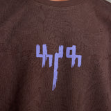 "Raat Akeli Hai" Blockprinted  Sweatshirt