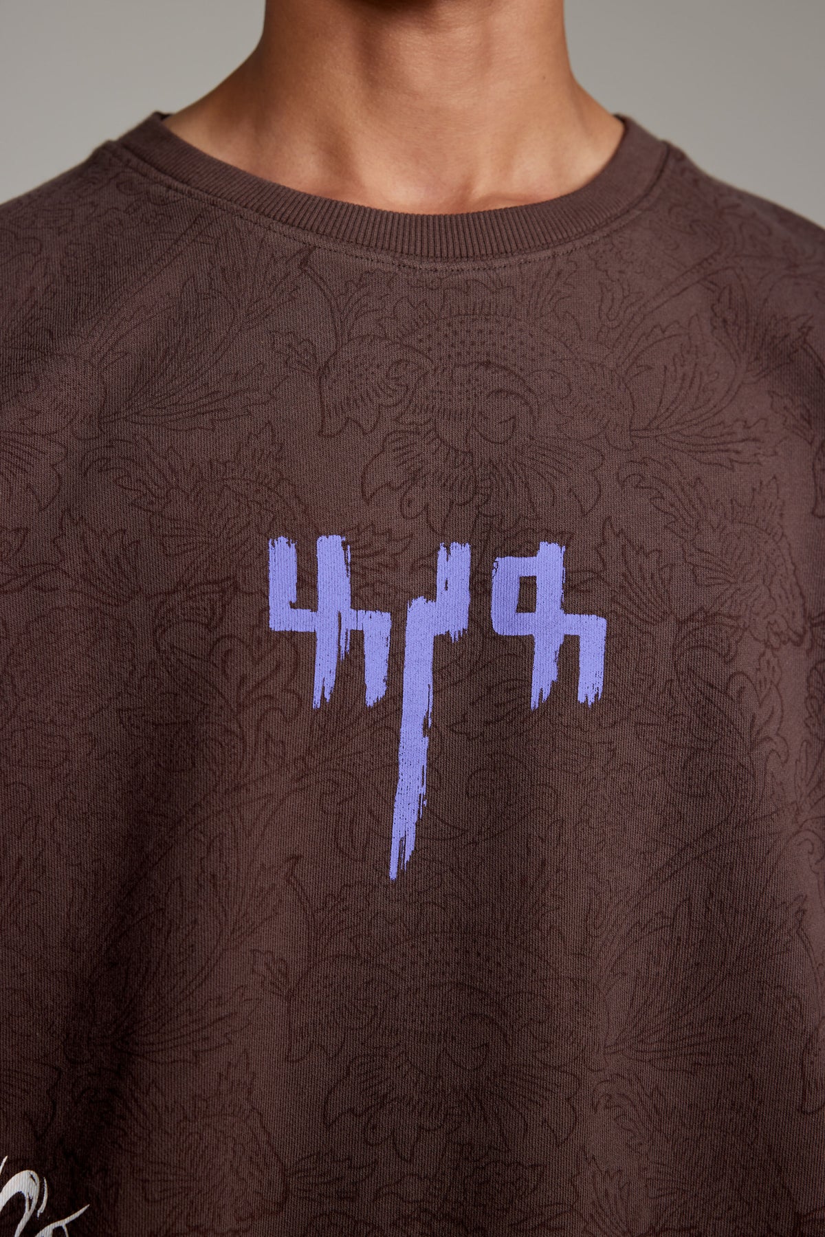 "Raat Akeli Hai" Blockprinted Sweatshirt